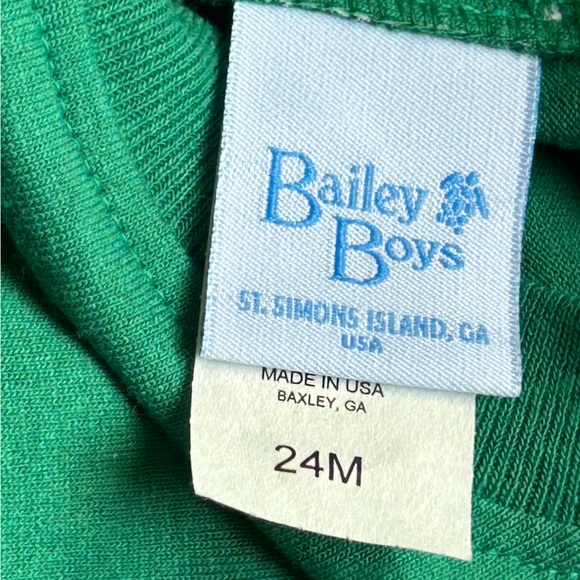 Green Kids One Piece with Red Truck Design - Picture 3 of 3